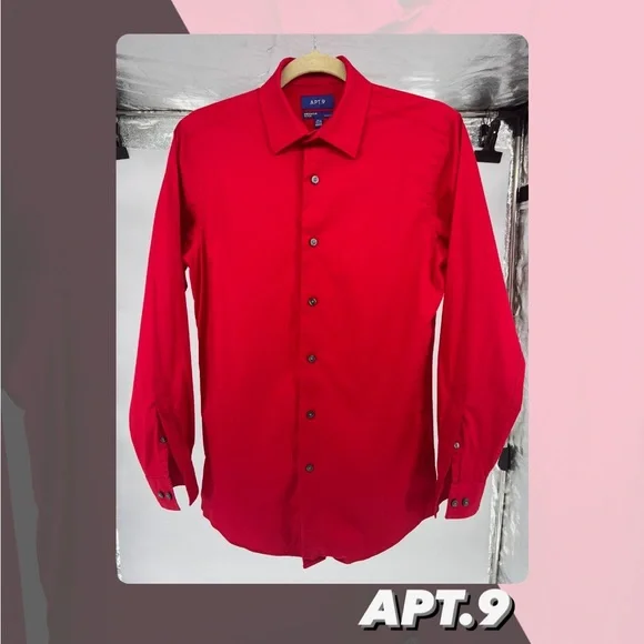 apt 9 button up shirts
